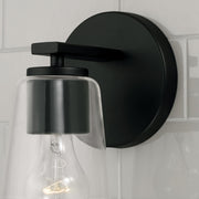 Capital Lighting 648611MB-537 Portman One Light Wall Sconce, Matte Black Alternate Image 4.jpg