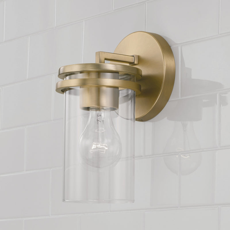 Capital Lighting 648711AD-539 Fuller One Light Wall Sconce, Aged Brass Alternate Image 3.jpg