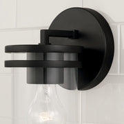 Capital Lighting 648711MB-539 Fuller One Light Wall Sconce, Matte Black Alternate Image 4.jpg