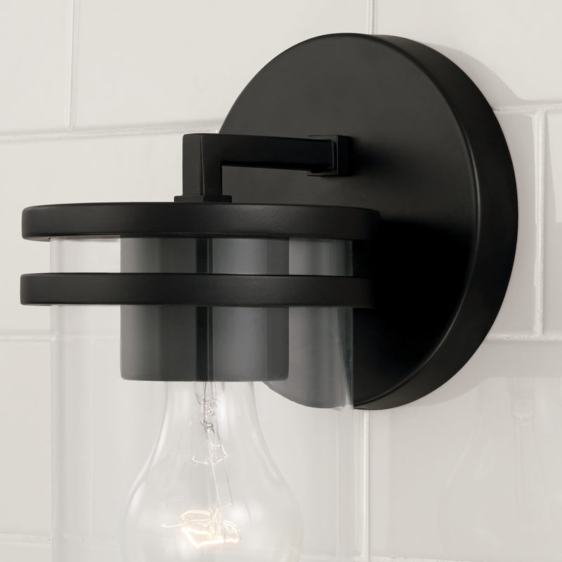 Capital Lighting 648711MB-539 Fuller One Light Wall Sconce, Matte Black Alternate Image 4.jpg