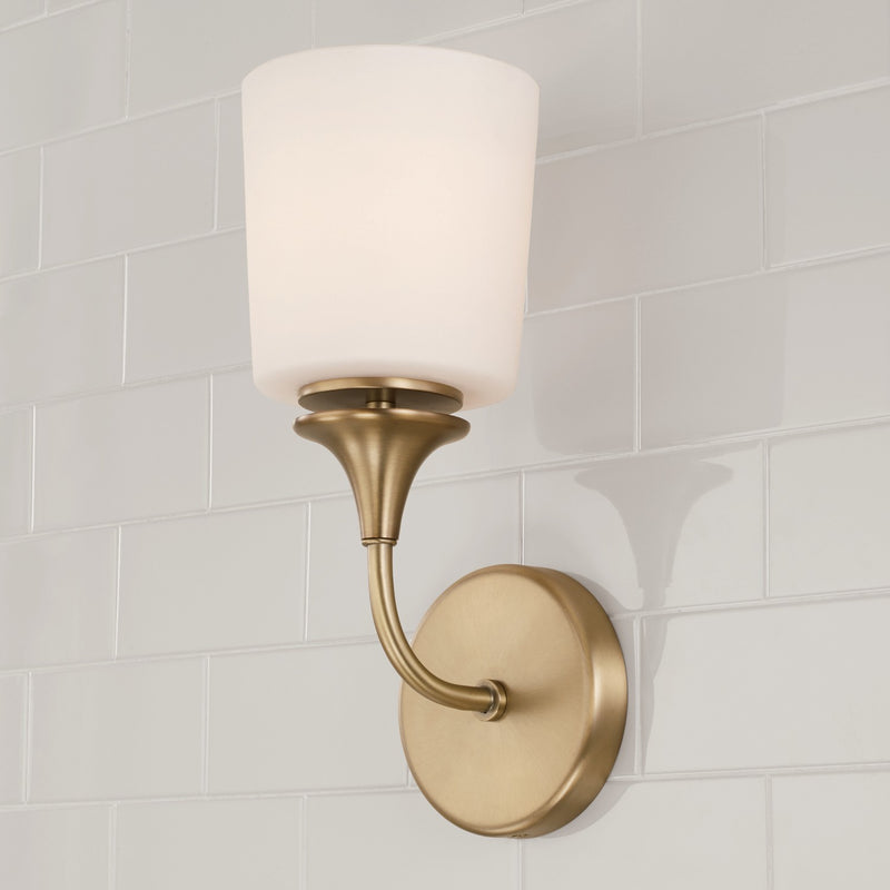 Capital Lighting 648911AD-541 Presley One Light Wall Sconce, Aged Brass Alternate Image 3.jpg