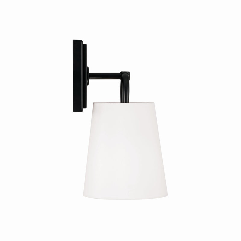 Capital Lighting 649411MB Brody One Light Wall Sconce, Matte Black Alternate Image 2.jpg