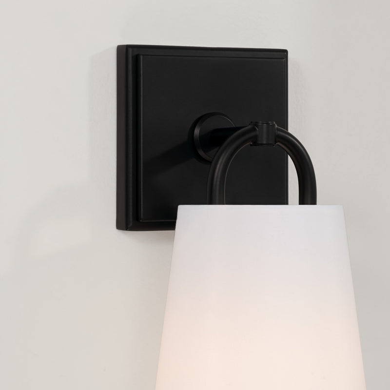 Capital Lighting 649411MB Brody One Light Wall Sconce, Matte Black Alternate Image 4.jpg