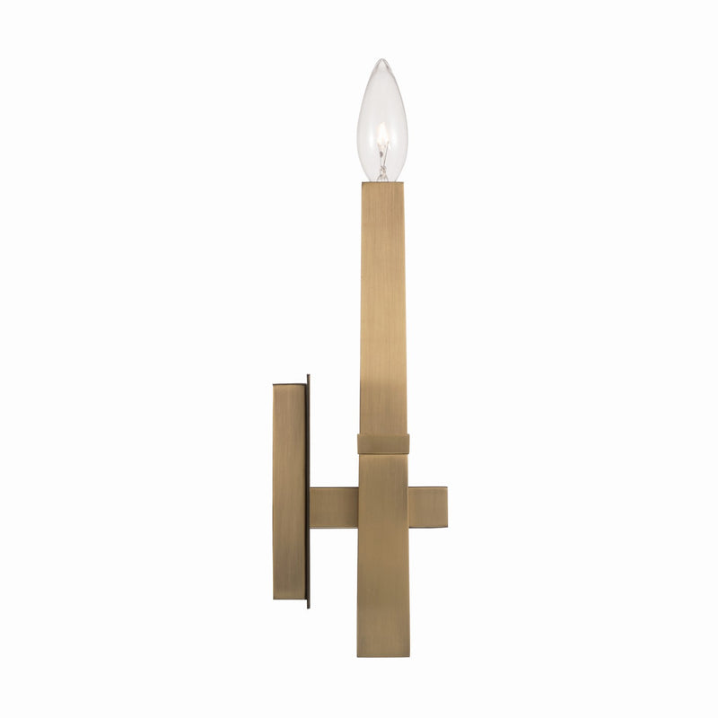 Capital Lighting 649611AD Blake One Light Wall Sconce, Aged Brass Alternate Image 2.jpg
