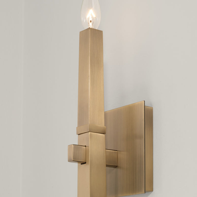 Capital Lighting 649611AD Blake One Light Wall Sconce, Aged Brass Alternate Image 4.jpg