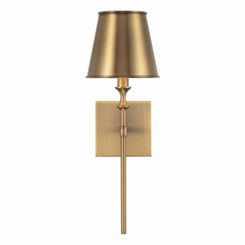 Capital Lighting 649711AD-708 Whitney One Light Wall Sconce, Aged Brass Alternate Image 2.jpg