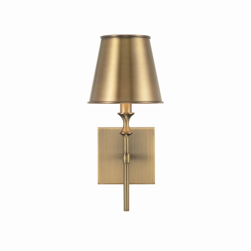 Capital Lighting 649711AD-708 Whitney One Light Wall Sconce, Aged Brass Alternate Image 3.jpg