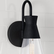 Capital Lighting 650311XK Paloma One Light Wall Sconce, Textured Black Alternate Image 4.jpg
