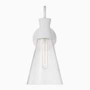 Capital Lighting 650311XW Paloma One Light Wall Sconce, Textured White Alternate Image.jpg