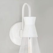 Capital Lighting 650311XW Paloma One Light Wall Sconce, Textured White Alternate Image 4.jpg