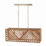 Capital Lighting 847431MA Soleil Three Light Island Pendant, Matte Brass Alternate Image.jpg