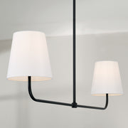 Capital Lighting 849421MB Brody Two Light Island Pendant, Matte Black Alternate Image 3.jpg
