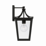 Capital Lighting 947911BK Adair One Light Outdoor Wall Lantern, Black Alternate Image 2.jpg