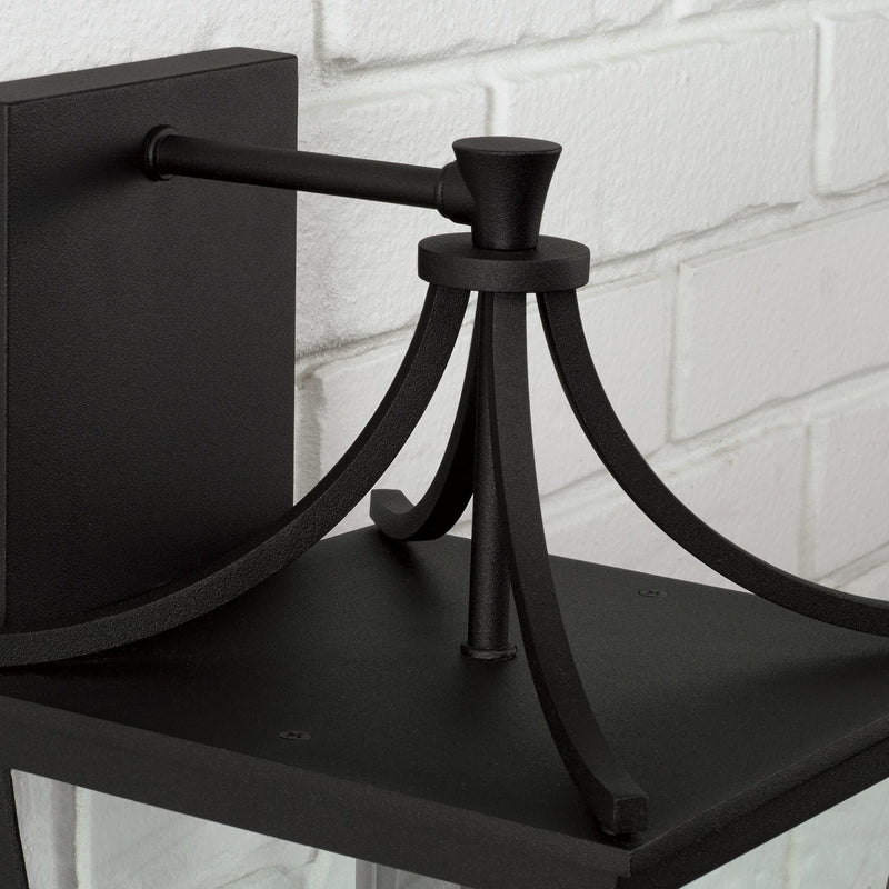 Capital Lighting 947911BK Adair One Light Outdoor Wall Lantern, Black Alternate Image 4.jpg