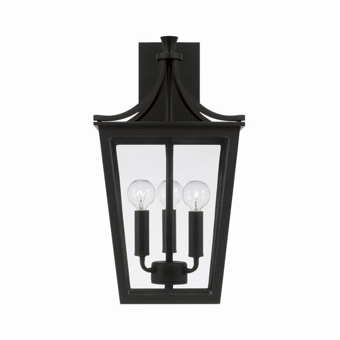 Capital Lighting 947931BK Adair Three Light Outdoor Wall Lantern, Black Alternate Image.jpg