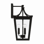 Capital Lighting 947931BK Adair Three Light Outdoor Wall Lantern, Black Alternate Image 2.jpg