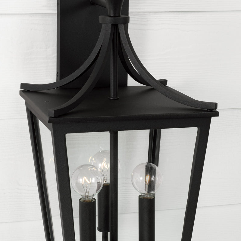 Capital Lighting 947931BK Adair Three Light Outdoor Wall Lantern, Black Alternate Image 4.jpg