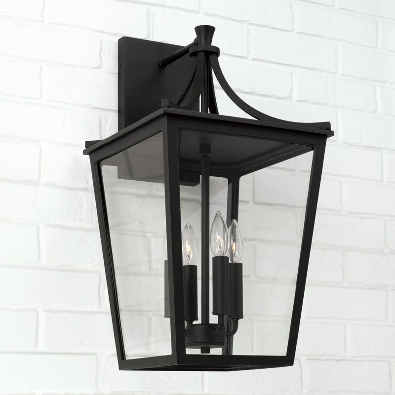 Capital Lighting 947941BK Adair Four Light Outdoor Wall Lantern, Black Alternate Image 3.jpg