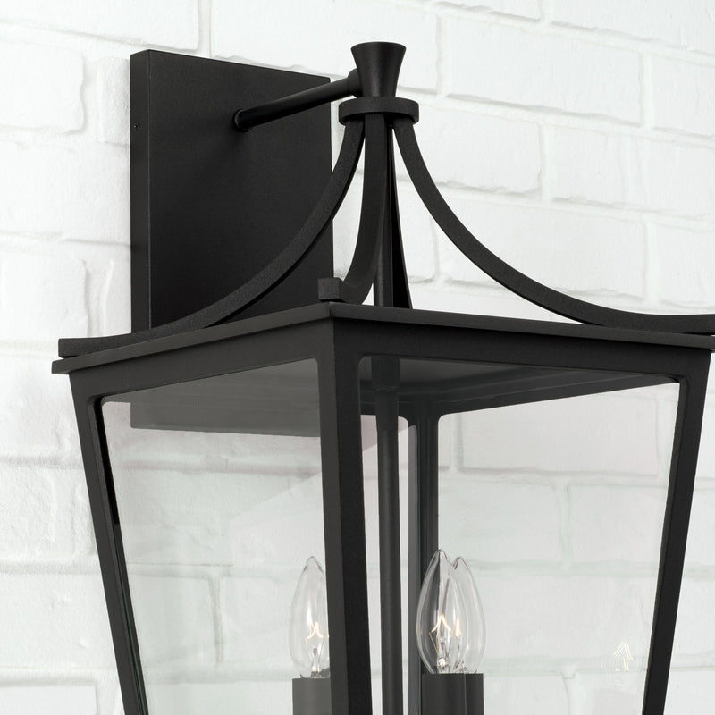 Capital Lighting 947941BK Adair Four Light Outdoor Wall Lantern, Black Alternate Image 4.jpg