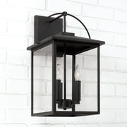 Capital Lighting 948031BK Bryson Three Light Outdoor Wall Lantern, Black Alternate Image 3.jpg