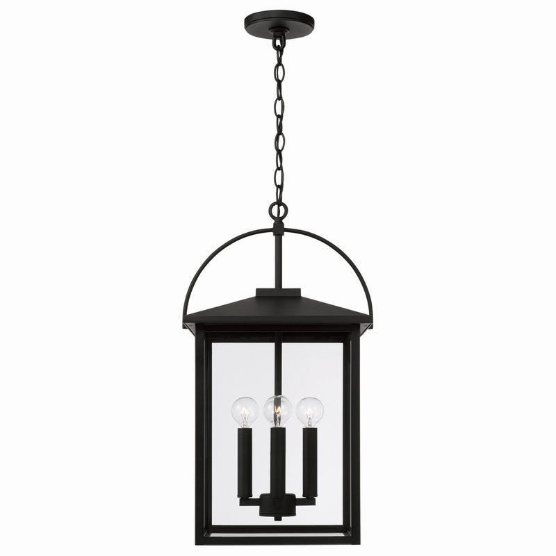 Capital Lighting 948042BK Bryson Four Light Outdoor Hanging Lantern, Black Alternate Image.jpg