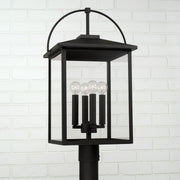 Capital Lighting 948043BK Bryson Four Light Outdoor Post Lantern, Black Alternate Image 2.jpg
