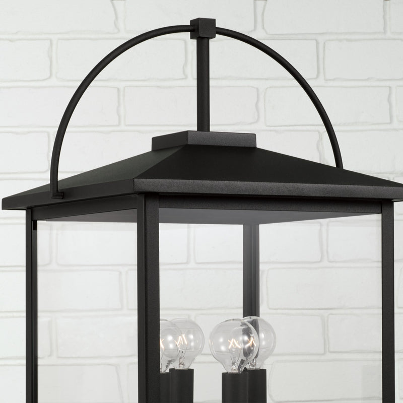 Capital Lighting 948043BK Bryson Four Light Outdoor Post Lantern, Black Alternate Image 3.jpg