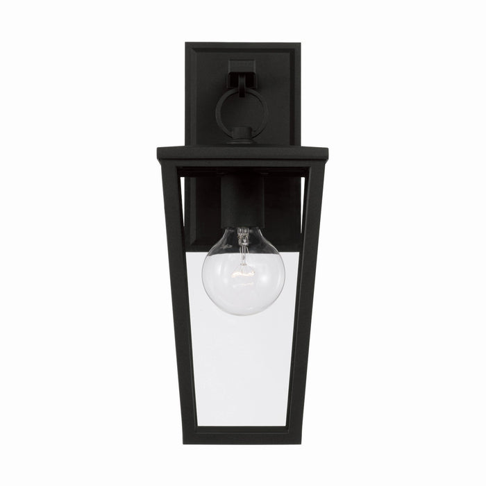 Capital Lighting 948111BK Elliott One Light Outdoor Wall Lantern, Black Alternate Image.jpg