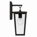 Capital Lighting 948111BK Elliott One Light Outdoor Wall Lantern, Black Alternate Image 2.jpg