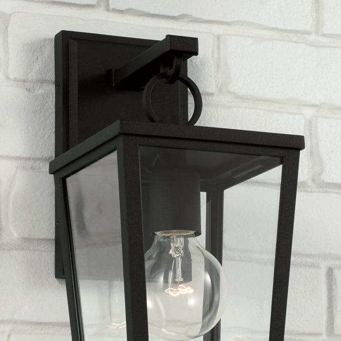 Capital Lighting 948111BK Elliott One Light Outdoor Wall Lantern, Black Alternate Image 4.jpg