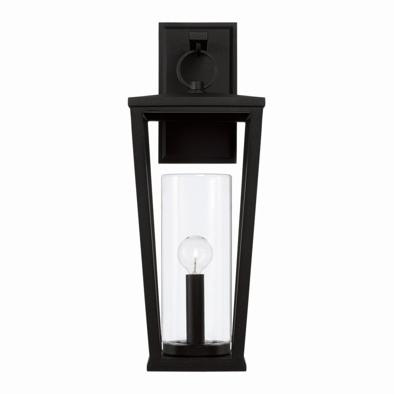 Capital Lighting 948112BK Elliott One Light Outdoor Wall Lantern, Black Alternate Image.jpg