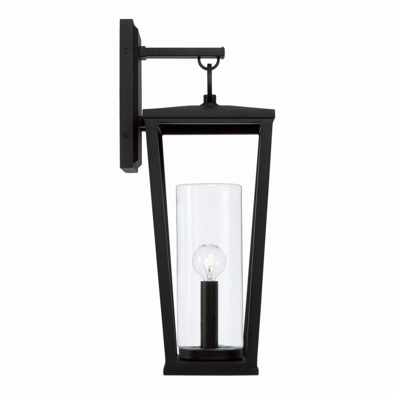 Capital Lighting 948112BK Elliott One Light Outdoor Wall Lantern, Black Alternate Image 2.jpg