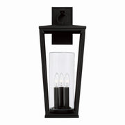 Capital Lighting 948131BK Elliott Three Light Outdoor Wall Lantern, Black Alternate Image.jpg