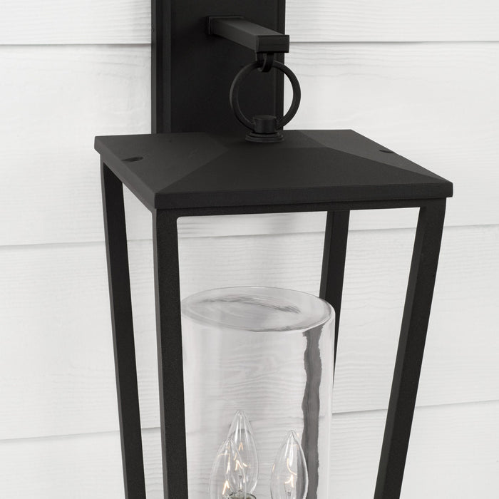 Capital Lighting 948131BK Elliott Three Light Outdoor Wall Lantern, Black Alternate Image 4.jpg