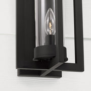 Capital Lighting 948211BK Kent One Light Outdoor Wall Lantern, Black Alternate Image 4.jpg