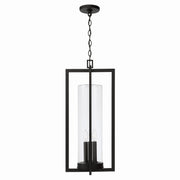 Capital Lighting 948232BK Kent Three Light Outdoor Hanging Lantern, Black Alternate Image.jpg