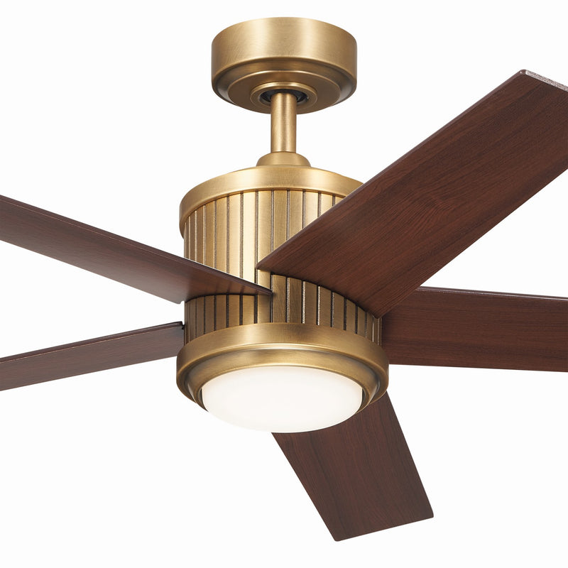Kichler 300048NBR 48"Ceiling Fan, Natural Brass (2)