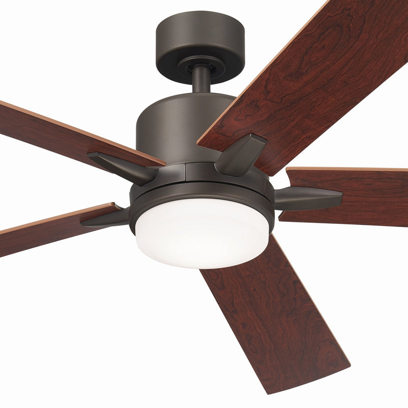 Kichler 330060OZ 60"Ceiling Fan, Olde Bronze (6)