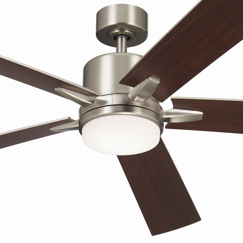 Kichler 330060NI 60"Ceiling Fan, Brushed Nickel (2)