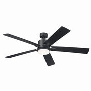 Kichler 330060SBK 60"Ceiling Fan, Satin Black (5)