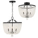 Crystorama 604-MK-FR_CEILING Rylee Four Light Semi Flush Mount Matte Black Alternate Image 2.jpg