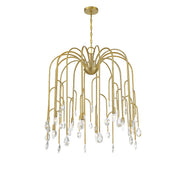 Savoy House 1-6688-8-127 Eight Light Chandelier, Noble Brass (3)