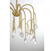 Savoy House 1-6688-8-127 Eight Light Chandelier, Noble Brass (6)