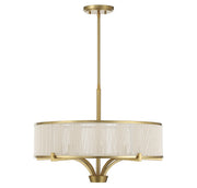 Savoy House 1-7751-5-322 Five Light Chandelier, Warm Brass (2)