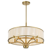 Savoy House 1-7751-5-322 Five Light Chandelier, Warm Brass (4)