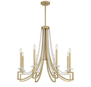Savoy House 1-8804-8-322 Eight Light Chandelier, Warm Brass (3)
