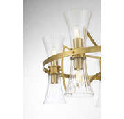 Savoy House 1-9704-10-322 Ten Light Chandelier, Warm Brass (6)