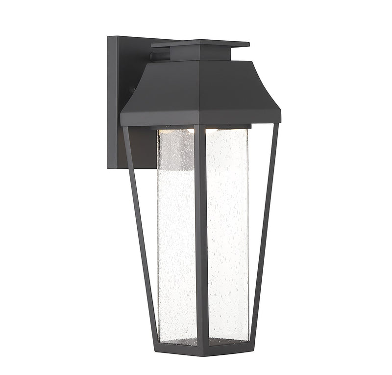 Savoy House 5-352-BK LED Outdoor Wall Lantern, Matte Black (4)