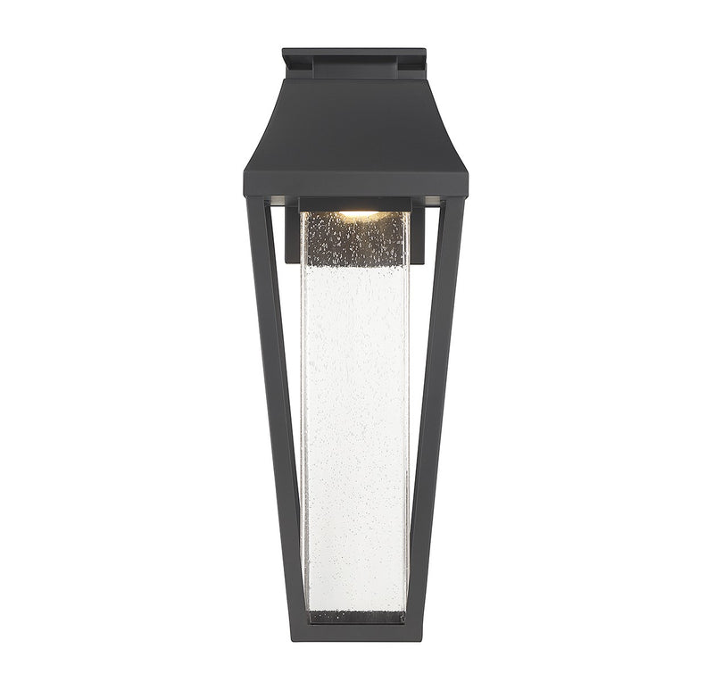 Savoy House 5-354-BK LED Outdoor Wall Lantern, Matte Black (3)