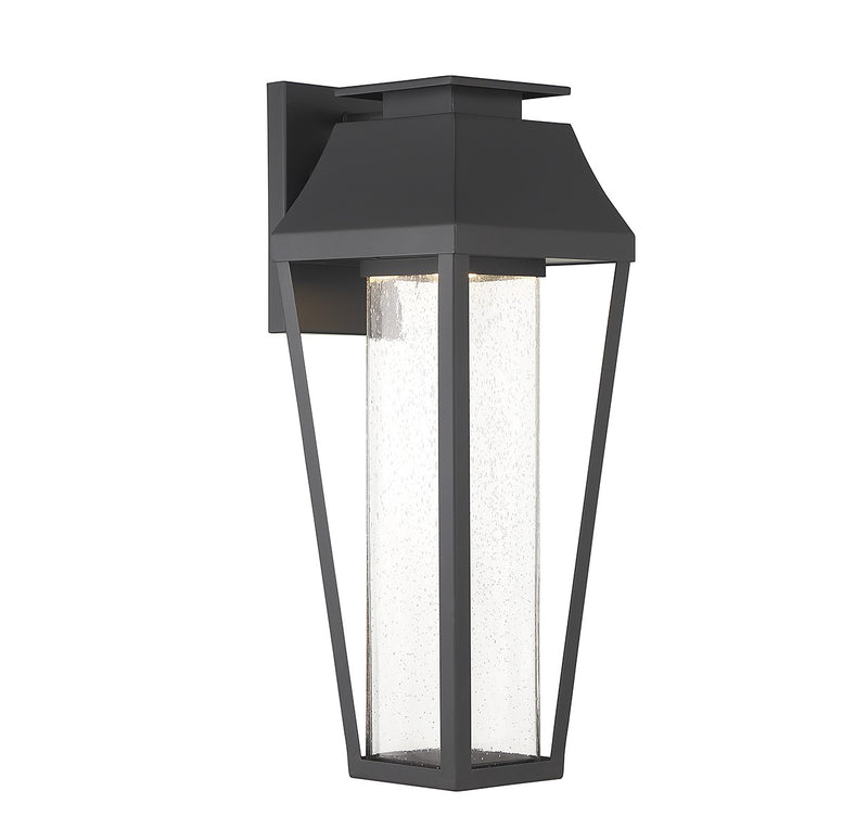 Savoy House 5-354-BK LED Outdoor Wall Lantern, Matte Black (4)